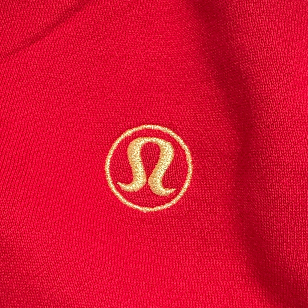 lululemon athletica Red Track Pants with Logo - Picture 2 of 8